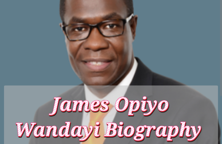 James Opiyo Wandayi Biography